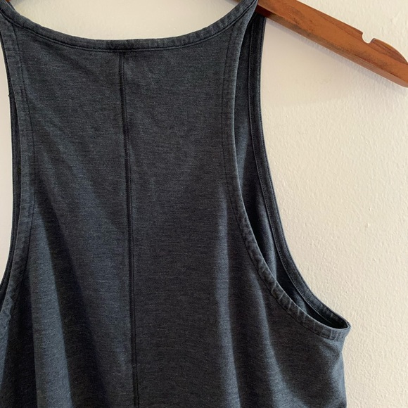 Lululemon Find Your Zen Tank in Heathered Black - Picture 6 of 8